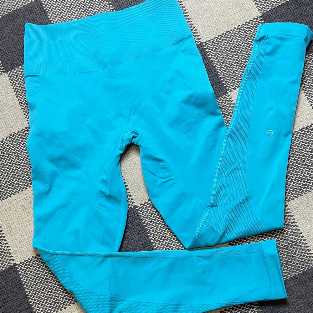 Lululemon Training Tights Teal 8